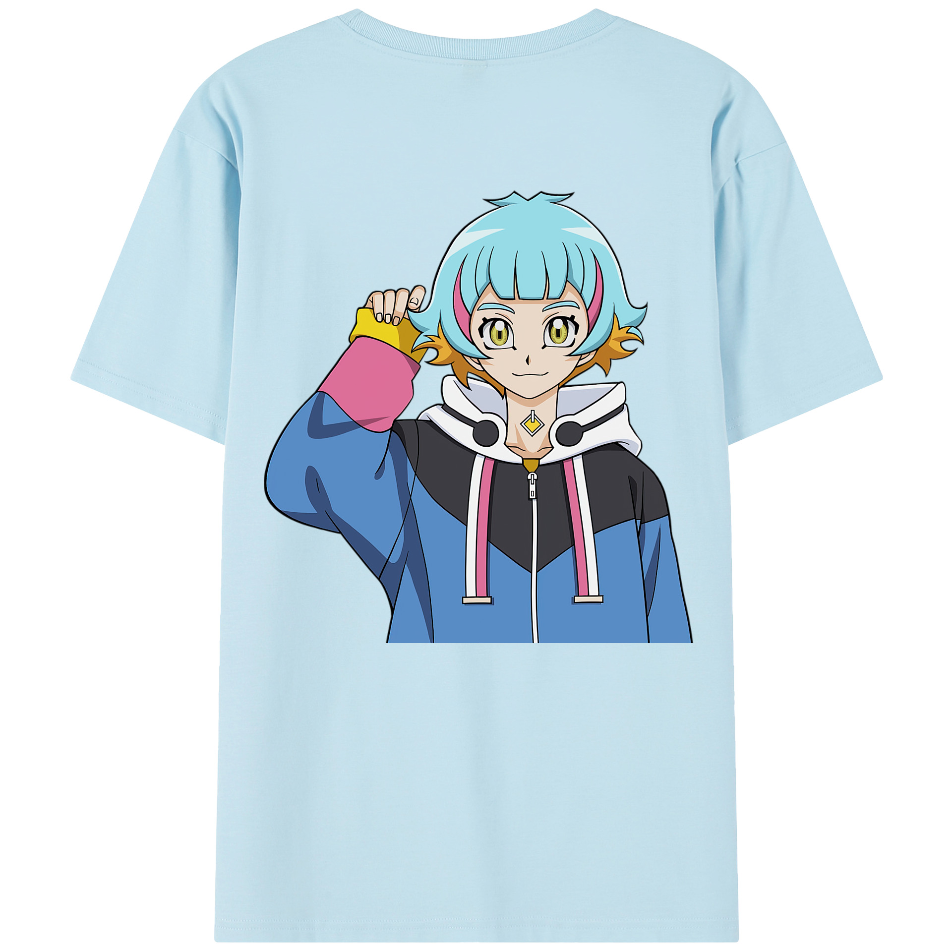 遊☆戯☆王 Yu-Gi-Oh! 綿100％半袖Tシャツ（背面プリント）